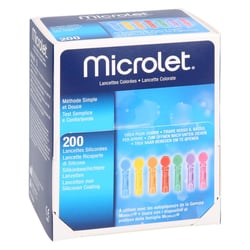 Lanzetten Microlet farbig