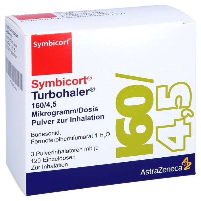 Symbicort Turbohaler 160/4,5 Mikrogramm/Dosis