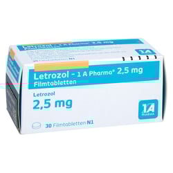 Letrozol - 1 A Pharma 2.5mg Filmtabletten