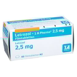 Letrozol - 1 A Pharma 2.5mg Filmtabletten
