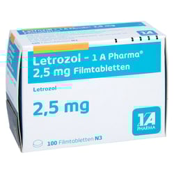 Letrozol - 1 A Pharma 2.5mg Filmtabletten
