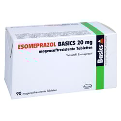 Esomeprazol Basics 20mg magensaftr. Tabletten