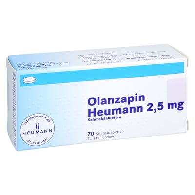 Olanzapin Heumann 2,5 mg