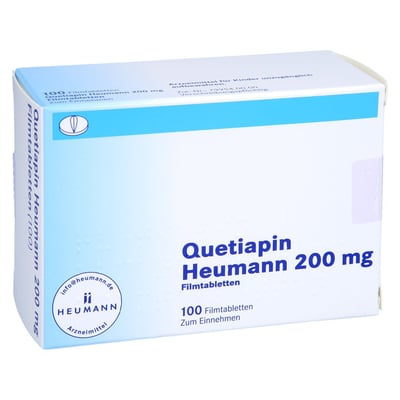 Quetiapin Heumann 200 mg Produktbild 1