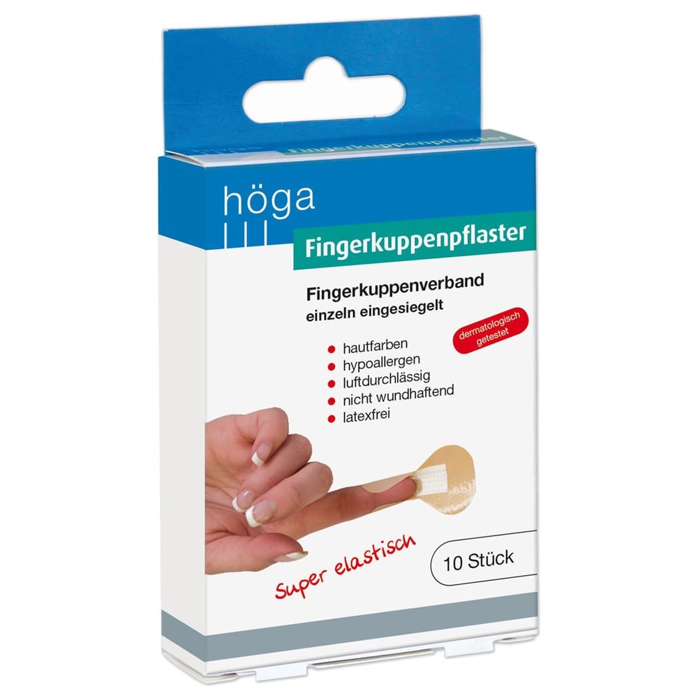 Hoega-Fingerkuppen Pflaster 4x7cm