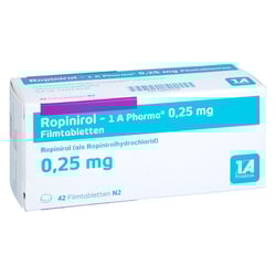 Ropinirol - 1 A Pharma 0.25mg Filmtabletten