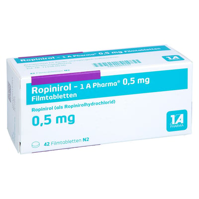 Ropinirol-1A Pharma 0,5 mg Produktbild 1