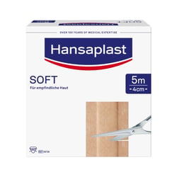Hansaplast Soft 5mx4 cm Rolle
