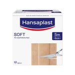 Hansaplast Soft 5mx6 cm Rolle