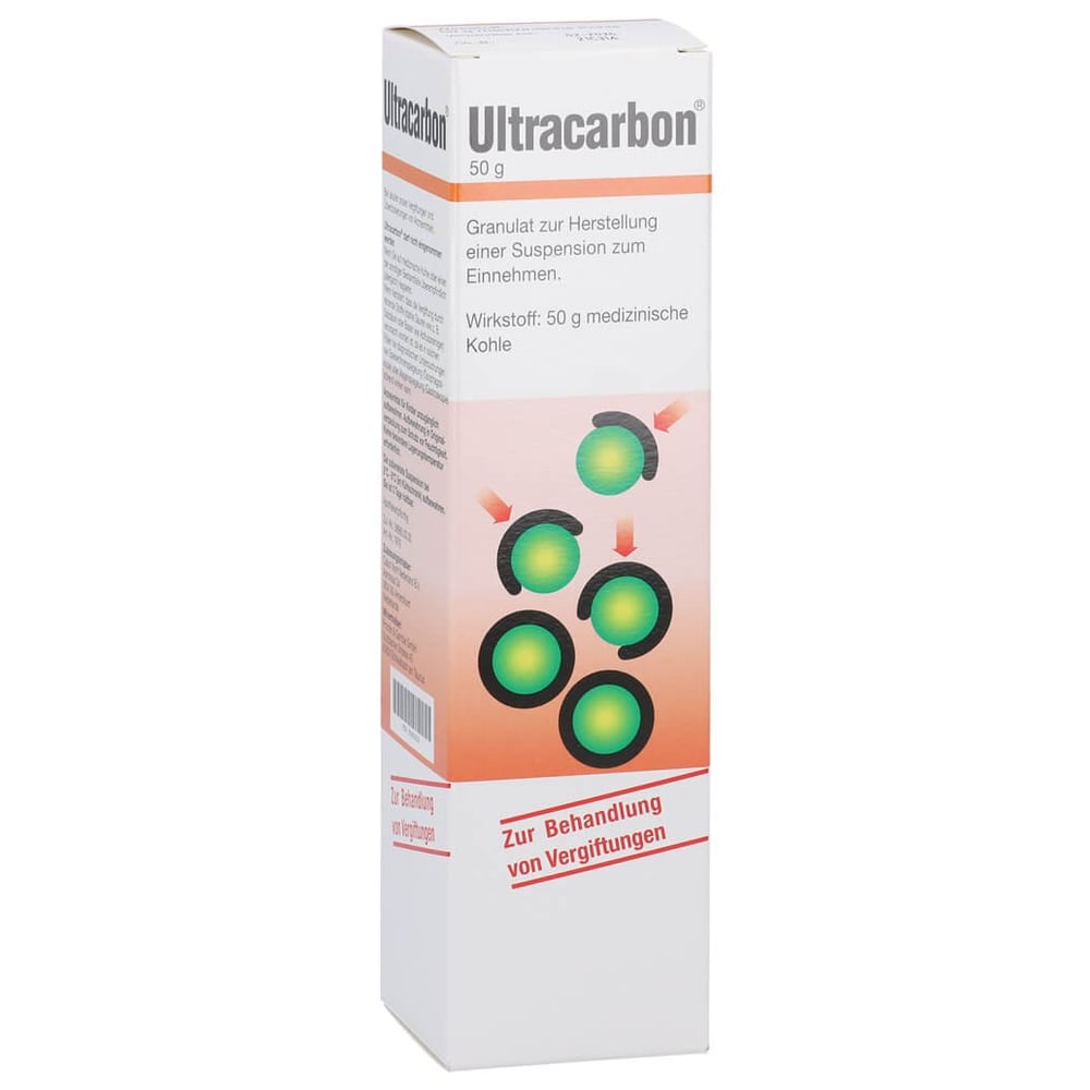 Ultracarbon 50 g Granulat zur Herstellung einer Suspension