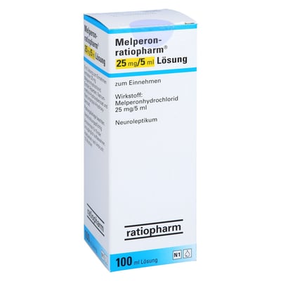 Melperon-ratiopharm 25 mg/5 ml Lösung
