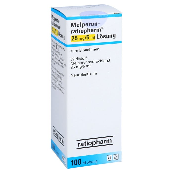 Melperon-ratiopharm 25mg/5ml Lösung