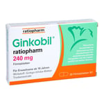 Ginkobil ratiopharm 240 mg mit Ginkgo biloba