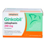 Ginkobil ratiopharm 240 mg mit Ginkgo biloba