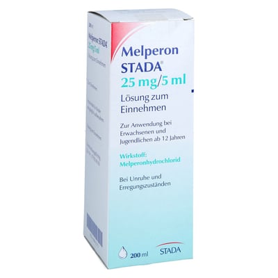 Melperon STADA 25 mg/5 ml Lösung zum Einnehmen