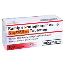 Ramipril-ratiopharm comp. 5 mg/12,5 mg