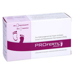 Profertil female Tbl./Kapseln Kombipckg.1 Monat