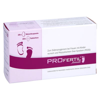 Profertil female Tbl./Kapseln Kombipckg.1 Monat