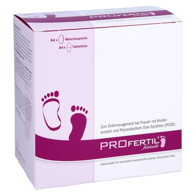 Profertil female Tbl./Kapseln Kombipckg.3 Monate