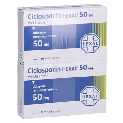Ciclosporin HEXAL 50 mg