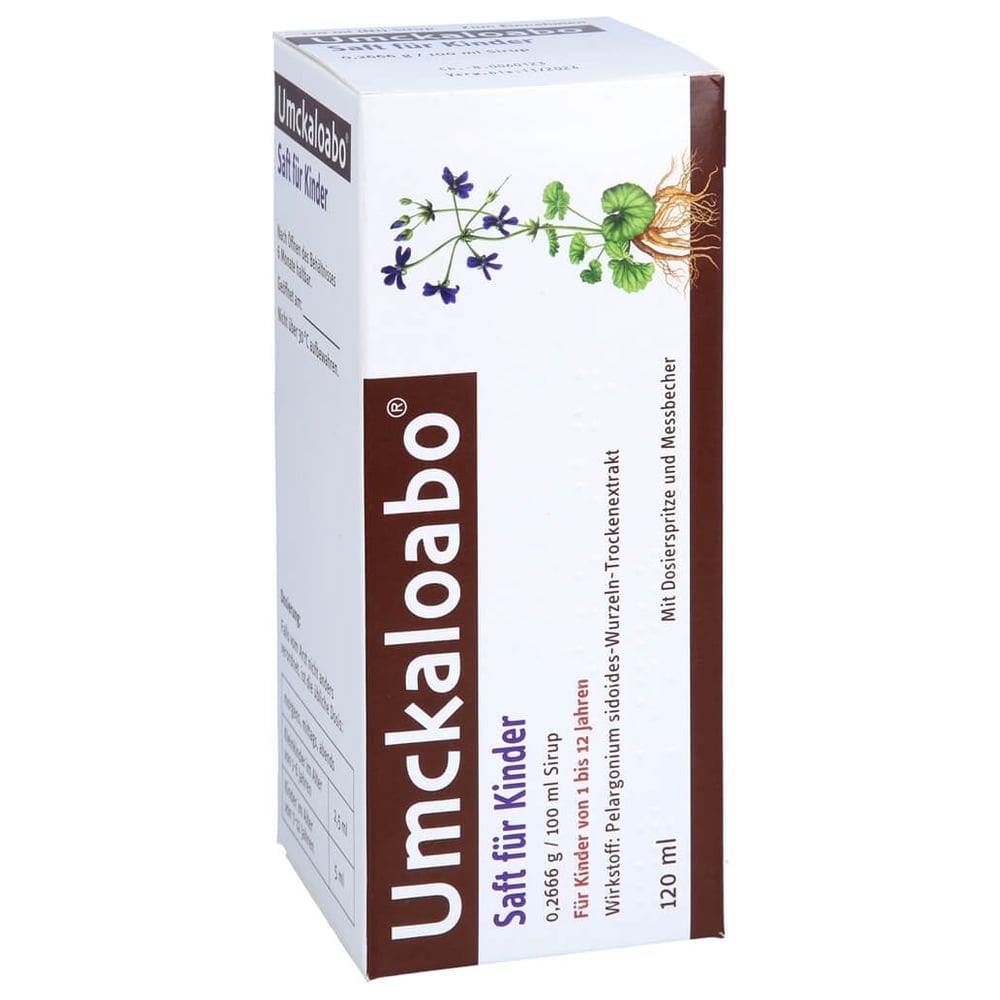 Umckaloabo Saft für Kinder