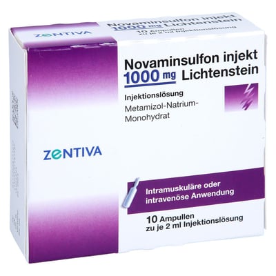 Novaminsulfon Injekt1000 mg Produktbild 1