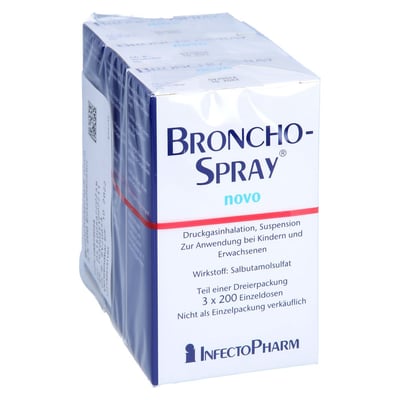 Bronchospray novo 0,1 mg/Sprühstoß