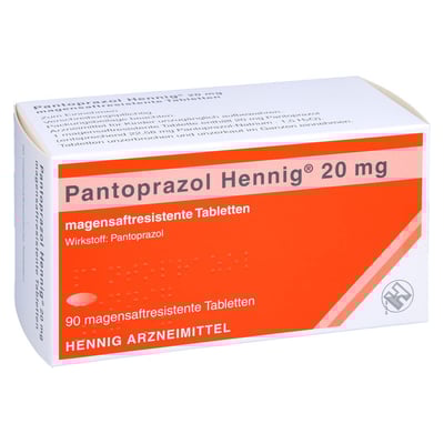 Pantoprazol Hennig 20 mg