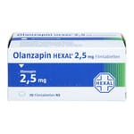 Olanzapin HEXAL 2,5 mg