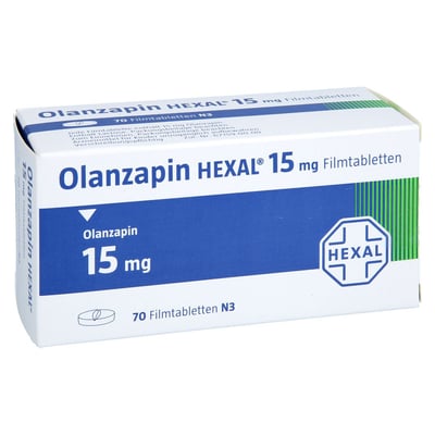 Olanzapin HEXAL 15 mg