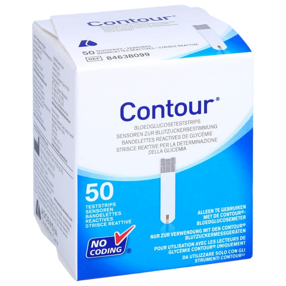Contour Sensoren Teststreifen
