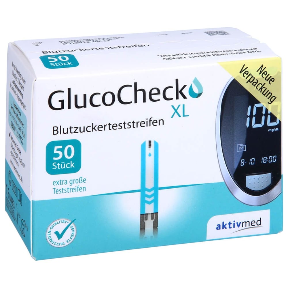 Glucocheck Xl Blutzuckerteststreifen