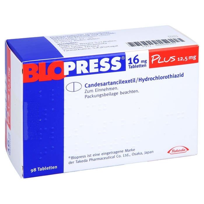BLOPRESS 16 mg Plus 12,5 mg Tabletten B