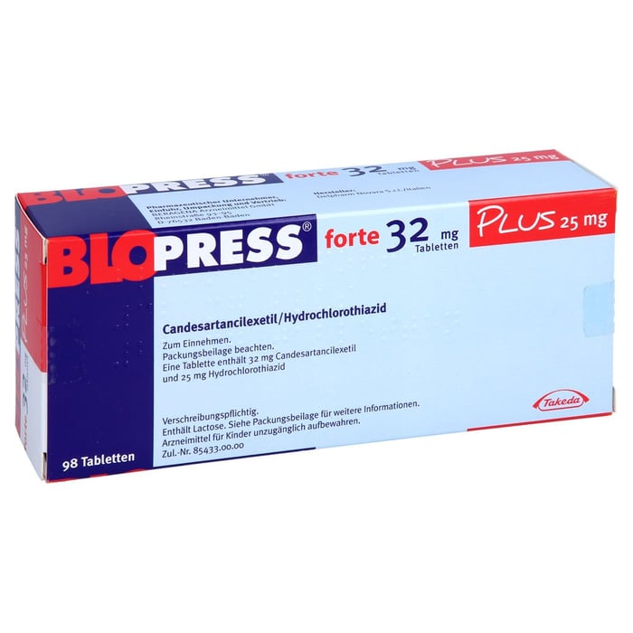 BLOPRESS forte 32 mg Plus 25 mg Tabletten B