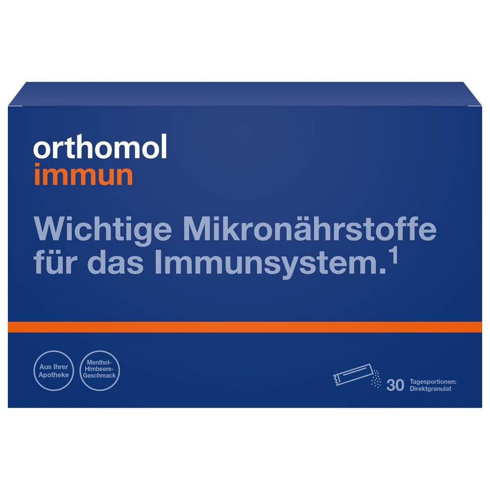 Orthomol Immun Direktgranulat Menthol-Himbeere