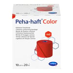 Peha-haft Color Fixierbinde latexfrei 10 cmx20 m rot