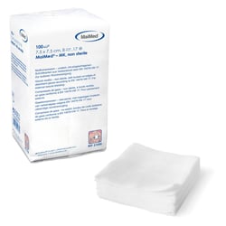 Mullkompressen 7.5x7.5 8f unst.