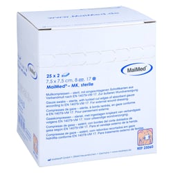 Mullkompressen 7.5x7.5 8-fach steril