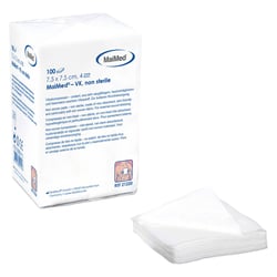 Vlieskompressen 7.5x7.5 unsteril