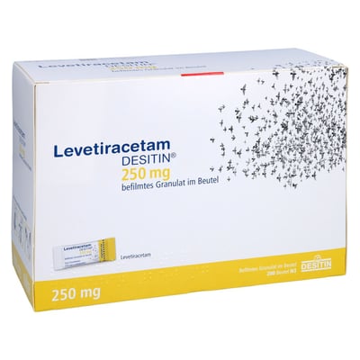 Levetiracetam Desitin 250 mg befilmtes Granulat im Beutel