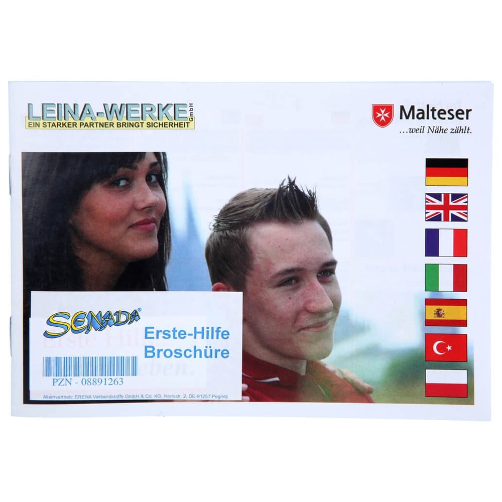Senada Erste Hilfe Broschüre