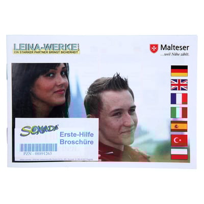 Senada Erste Hilfe Broschüre