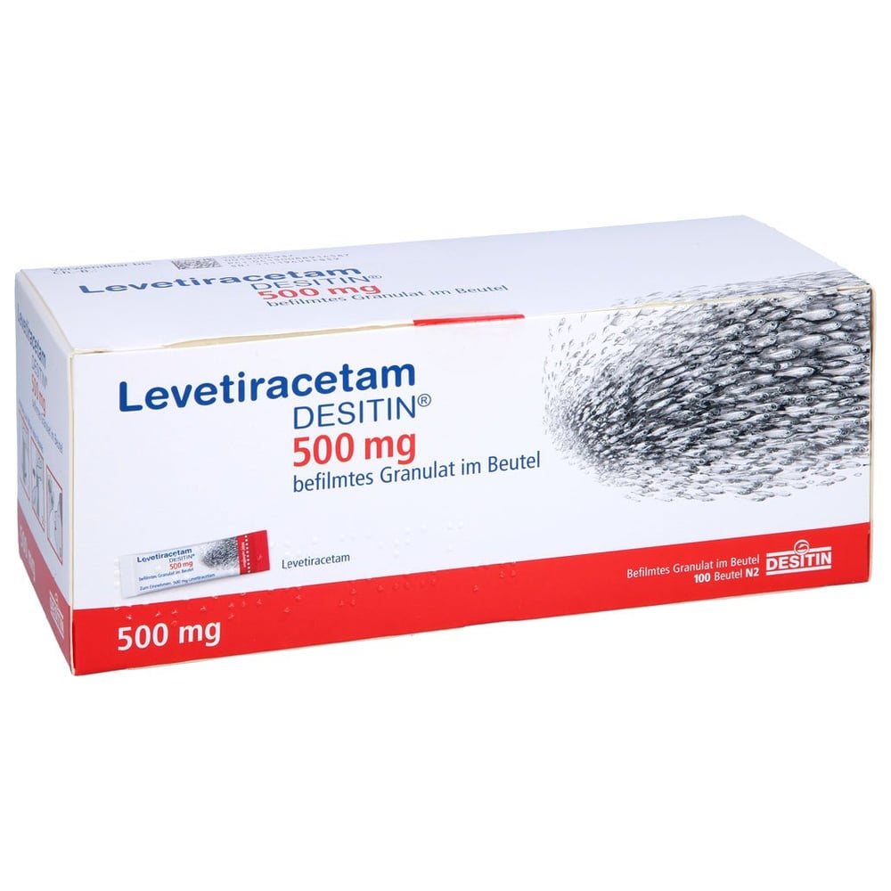 Levetiracetam Desitin 500 mg befilmtes Granulat im Beutel