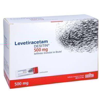 Levetiracetam Desitin 500 mg befilmtes Granulat im Beutel