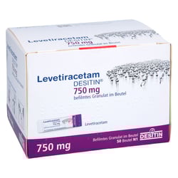 Levetiracetam Desitin 750 mg befilmtes Granulat im Beutel