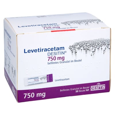 Levetiracetam Desitin 750 mg befilmtes Granulat im Beutel