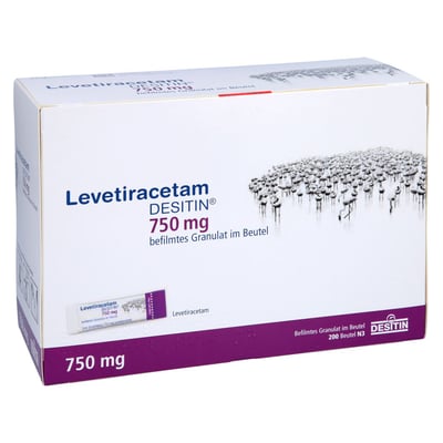 Levetiracetam Desitin 750 mg befilmtes Granulat im Beutel