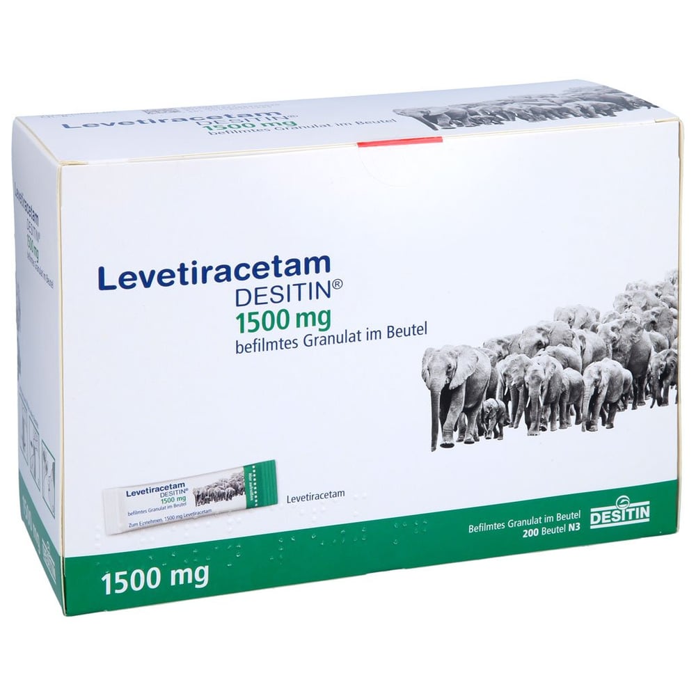 Levetiracetam Desitin 1500 mg befilmtes Granulat im Beutel