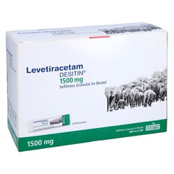 Levetiracetam Desitin 1500 mg befilmtes Granulat im Beutel
