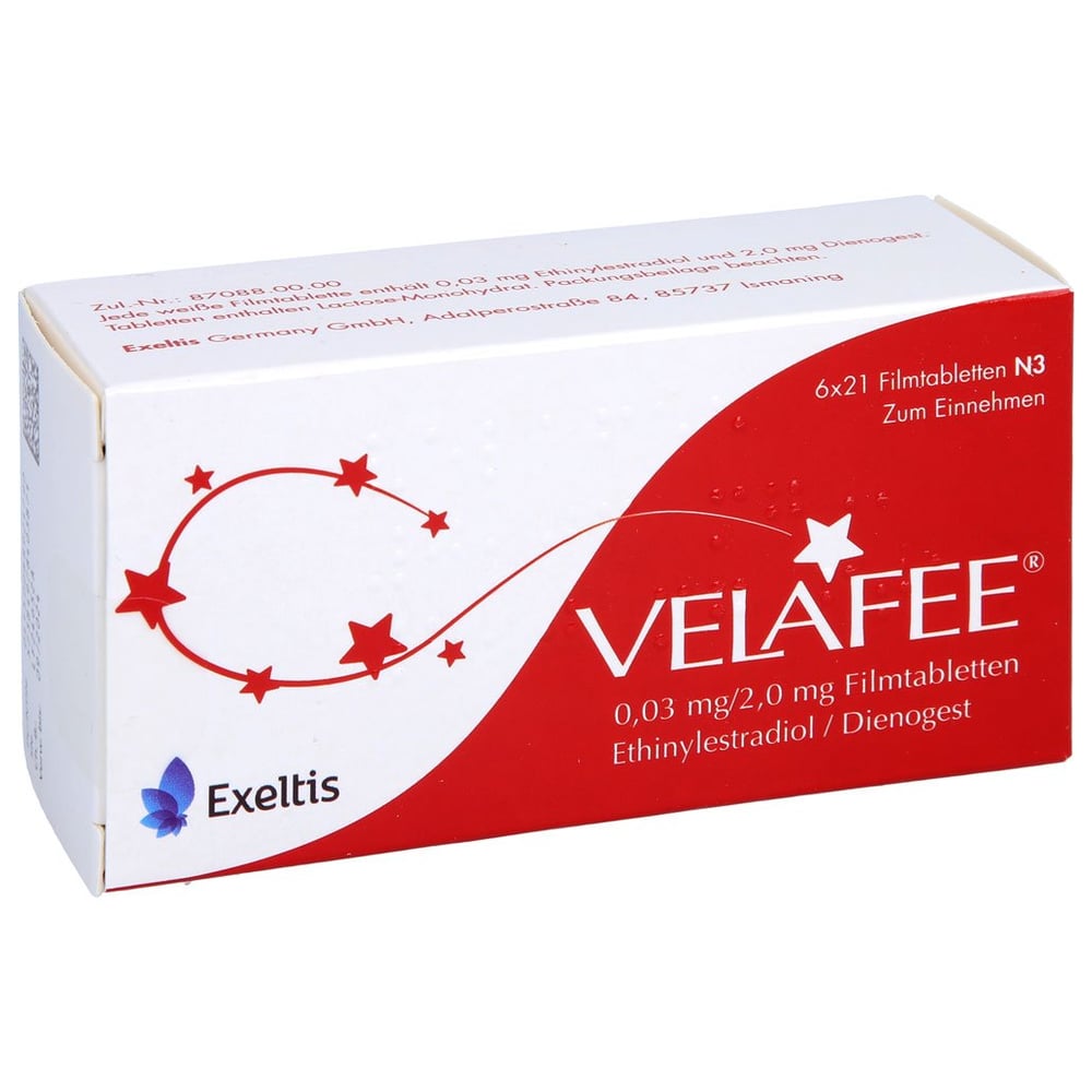 Velafee 0,03 mg/2 mg